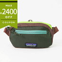 パタゴニア ボディバッグ Patagonia ULTRALIGHT BLACK HOLE MINI HIP PACK パッカブル ウェストバッグ ダークグリーン 49447 PWGN メンズ・レディース | ブランド【最大2400円クーポン7/28 23:59迄】