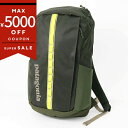 パタゴニア リュックサック Patagonia ブラックホールパック 25L バックパック ダークグリーン 49298 PNGR メンズ・レディース | ブラン...