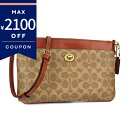 コーチ ショルダーバッグ レディース COACH シグネチャー サコッシュ ライトブラウン ベージュ CD271 B4NQ4 | ブランド【最大2100円クーポン 9/14 11:59迄】