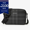 バーバリー ショルダーバッグ BURBERRY チェック柄 ブラック系 8068588 メンズ・レディース | ブランド【最大2100円クーポン 9/14 11:59迄】