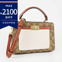 コーチ ショルダーバッグ COACH キャンバス×レザーコンビ 2way ミニトートバッグ ベージュ×アイボリー C8318 IMLOT レディース | ブランド【最大2100円クーポン 9/14 11:59迄】