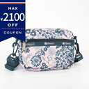 LeSportsac レスポートサック ショルダーバッグ CLASSIC ボタニカル柄 ピンク×ブルー 3470 E483【最大2100円クーポン 9/14 11:59迄】