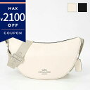 コーチ ショルダーバッグ COACH レザー 三日月型 ブラック / ホワイト CT644 SV レディース | ブランド【最大2100円クーポン 9/14 11:59迄】