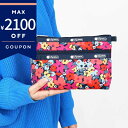 レスポートサック ポーチ LeSportsac COSMETIC CLUTCH 花柄 ピンク系マルチカラー×ネイビー 7105 F665 レディース | ブランド【最大2100円クーポン 9/14 11:59迄】