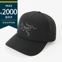アークテリクス 帽子 ARC’TERYX Bird Trucker Curved S/Mサイズ ブラック X000007764 BLACK / S-M メンズ・...