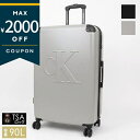 カルバンクライン キャリーケース Calvin Klein Lina Hard-Side Collection 90L TSAロック対応 縦型 Lサイズ ブラ...