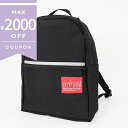 《最大2000円クーポン 10/12 23:59迄》マンハッタンポーテージ バックパック Manhattan Portage KID BACK PACK ブラッ...