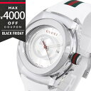 《最大4000円クーポン 11/24 23:59迄》グッチ 腕時計 GUCCI メンズ SYNC グッチ GUCCI GUCCIシンク 36mm シルバー×ホワ...