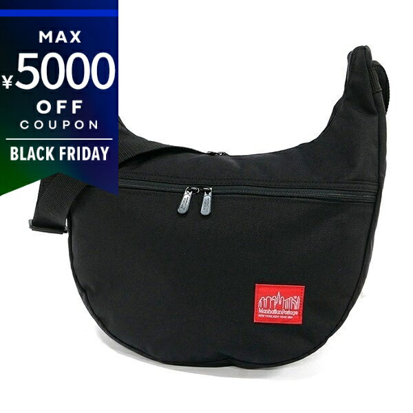 《最大5000円クーポン 11/27 1:59迄》マンハッタンポーテージ ショルダーバッグ Manhattan Portage メンズ ノリータ Nolita ブラック 6056 BLACK | ブランド