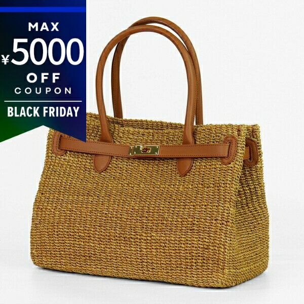 《最大5000円クーポン 11/27 1:59迄》コトゥー かごバッグ COTTO トートバッグ ベージュ×キャメル CBK2..