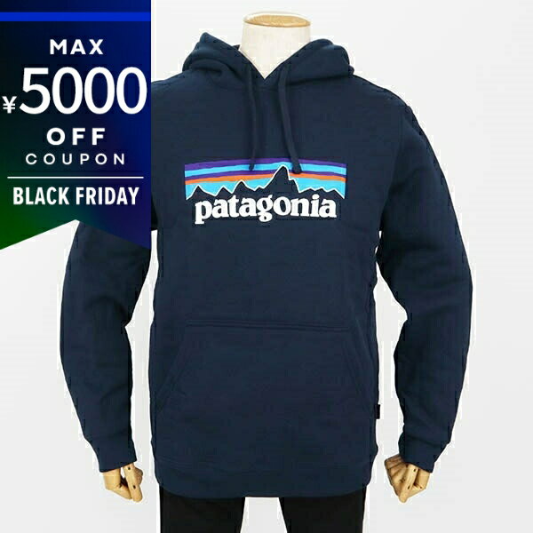 《最大5000円クーポン 11/27 1:59迄》Patagonia パタゴニア メンズ パーカー P-6 Logo Uprisal フーデ..