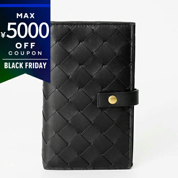 楽天AzureBrandol《最大5000円クーポン 11/27 1:59迄》ボッテガヴェネタ 長財布 BOTTEGA VENETA イントレチャート 革編み レザー ブラック 609070 V3UH2 8425 メンズ レディース | ブランド