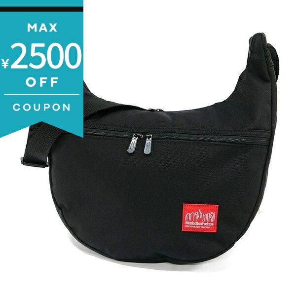 《最大2500円クーポン 11/29 12:59迄》マンハッタンポーテージ ショルダーバッグ Manhattan Portage メンズ ノリータ Nolita ブラック 6056 BLACK | ブランド
