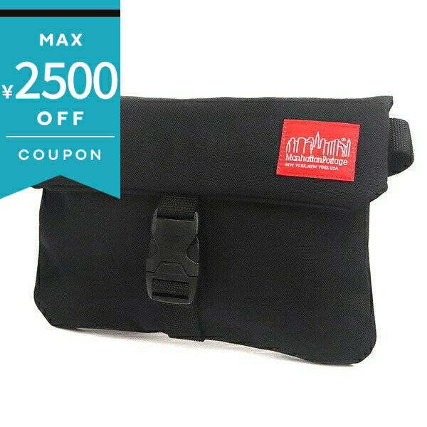 《最大2500円クーポン 11/29 12:59迄》マンハッタンポーテージ ショルダーバッグ Manhattan Portage Jones Messenger ブラック 1090 BLACK | ブランド