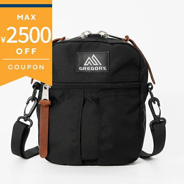 《最大2500円クーポン 12/4 23:59迄》グレゴリー ショルダーバッグ GREGORY メンズ レディース クラシック ブラック 125415 1041 | ブランド