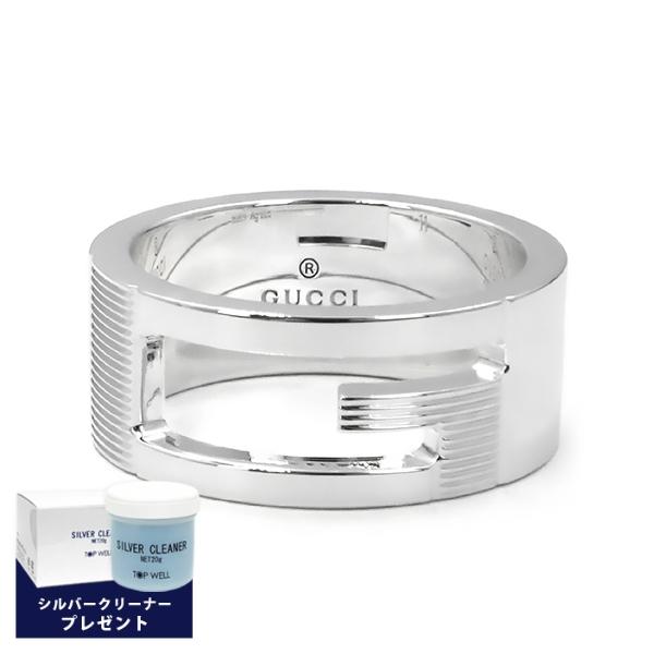 グッチ 指輪 《最大2000円クーポン配布中_3日23:59迄》グッチ リング GUCCI メンズ 指輪 ブランデッド Gリング シルバー 032660 09840 8106 | ブランド