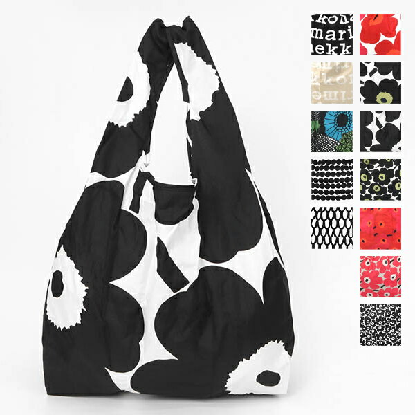 マリメッコ エコバッグ marimekko Pieni Unikko 折りたたみ トートバッグ ［ピエニ ウニッコ/ミニウニッコ/マリロゴ/シールトラプータルハ/ラシィマット/ピックスオム］ 折りたたみエコバッグ 048853 / 048852 / 048854 / 048855 / 048856 / 049036 | ブランド