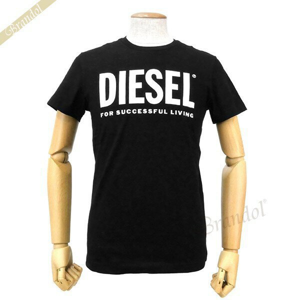 ディーゼル Tシャツ DIESEL メンズ T-DIEGO-LOGO ロゴ ［ Sサイズ / Mサイズ / Lサイズ］ ブラック 00SXED 0AAXJ 900 | ブランド