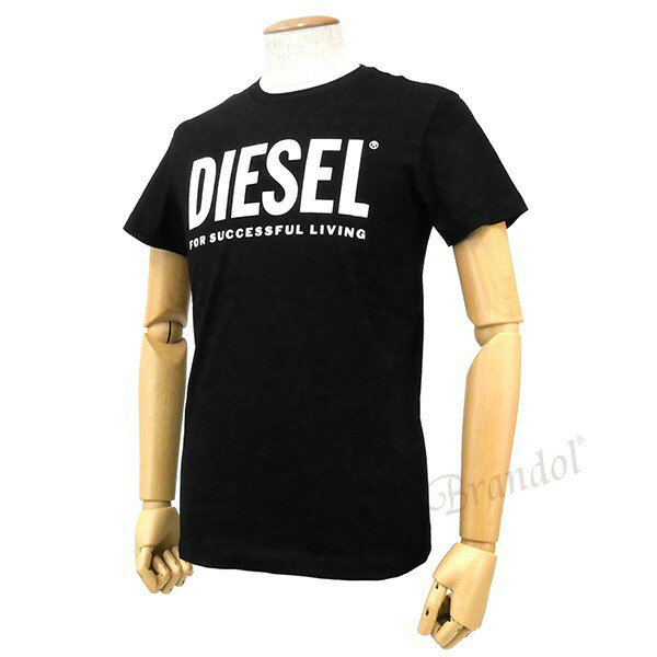 ディーゼル Tシャツ DIESEL メンズ T-DIEGO-LOGO ロゴ ［ Sサイズ / Mサイズ / Lサイズ］ ブラック 00SXED 0AAXJ 900 | ブランド