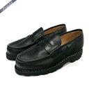 パラブーツ ビジネスシューズ Paraboot メンズ メンズ 本革 ローファー ランス ブラック 099412 REIMS NOIR ブランド