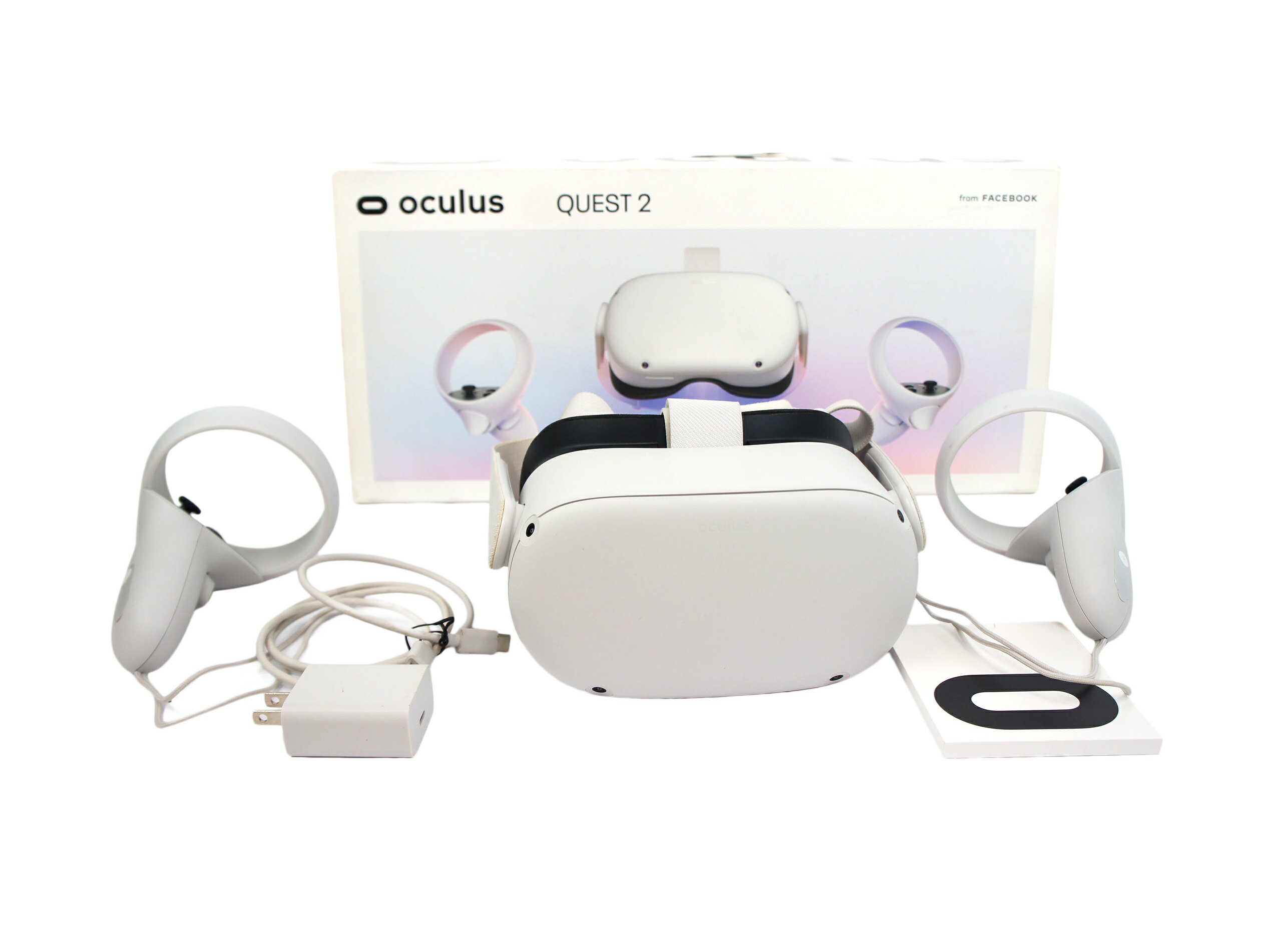Oculus Quest 2 完全ワイヤレスのオールインワンVRヘッドセット—64GB 本体 Meta Facebook ワイヤレスのサムネイル
