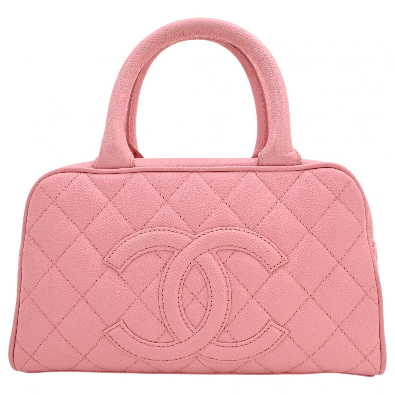 CHANEL キャビアスキン　バッグ　bagパンチング　ミニボストン　旅行カバン 楽天市場】chanel キャビアスキン ミニボストンの通販