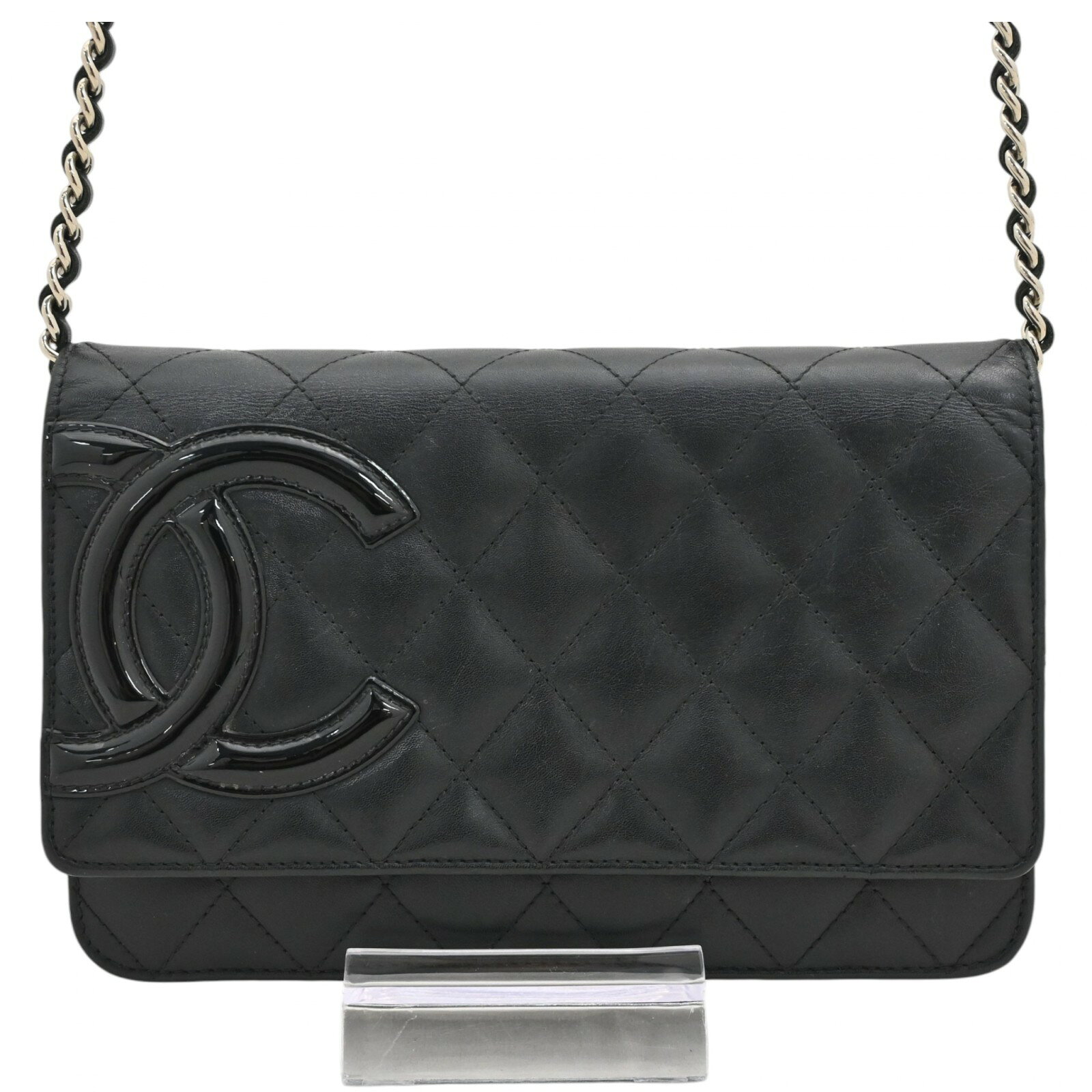 楽天市場】chanel チェーンウォレット カンボンの通販