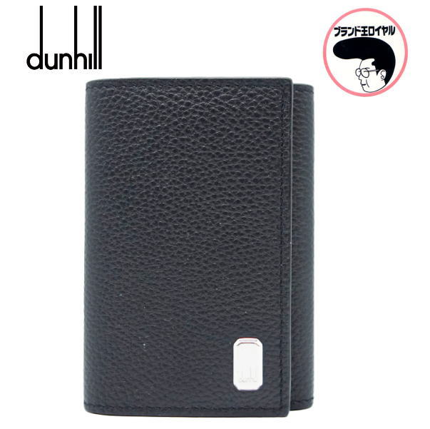 【中古】DUNHILL ダンヒル キーケース メンズ　ブラック　レザー