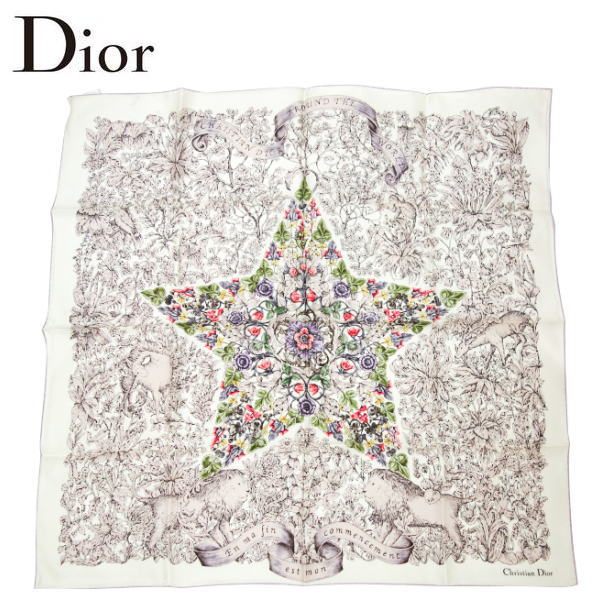 楽天市場】Dior ディオール(柄プリント)(マフラー・スカーフ 楽天市場】Dior ディオール(柄プリント)(マフラー・スカーフ