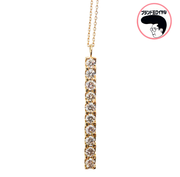 Chromium - ダイヤモンドネックレス K18YG イエローゴールド ダイヤモンド 1.00ct
