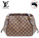 LOUIS VUITTON ルイヴィトン ダミエ ベレムMM ハンドバック N51174【中古】(4)