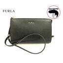 【中古】未使用品　FURLA 　フルラ　ショルダーバッグ　ブラック