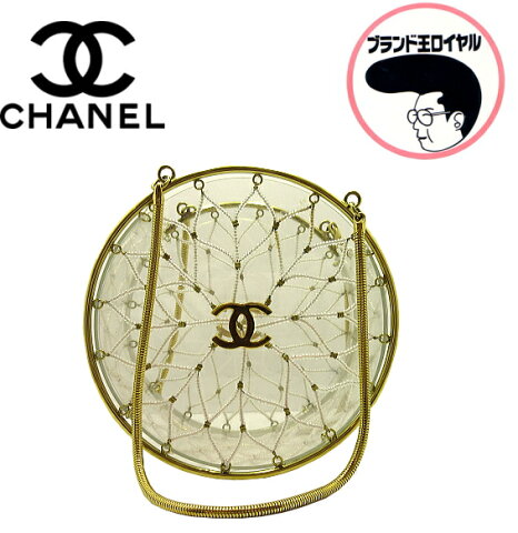 CHANEL シャネル　ワイヤー　パーティバッグ　コレクション　スケルトン　ゴールド【中古】