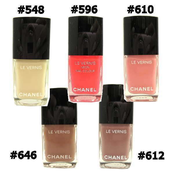 CHANEL　シャネル　マニキュア　ヴェルニ　ロング　トゥニュ　#548 #596 #612 #610 #646【中古】未使用品のサムネイル