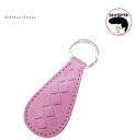 【中古】BOTTEGA VENETA ボッテガベネタ キーホルダー パープル