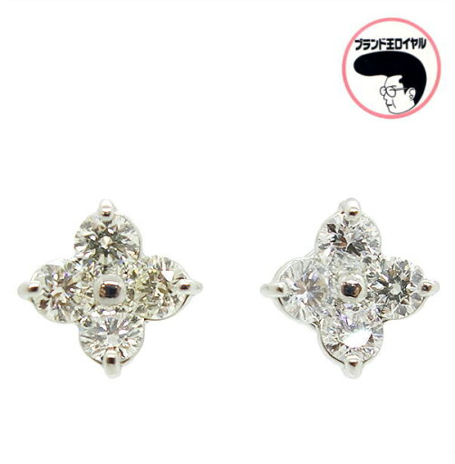 ダイヤモンドピアス H&C ハート&キューピッド 1.00ct Pt900 プラチナ ダイヤモンド レディース ダイヤモンドピアス H&C ハート&キューピッド 1.00ct Pt900 プラチナ ダイヤモンド レディース