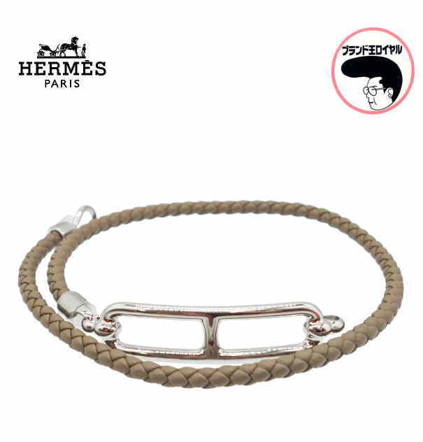 HERMES レザーブレスレット 2連 楽天市場】エルメス レザーブレス 2連の通販