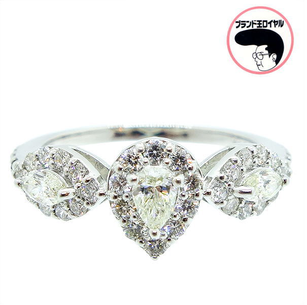 ダイヤモンドリング0.80ctPt...