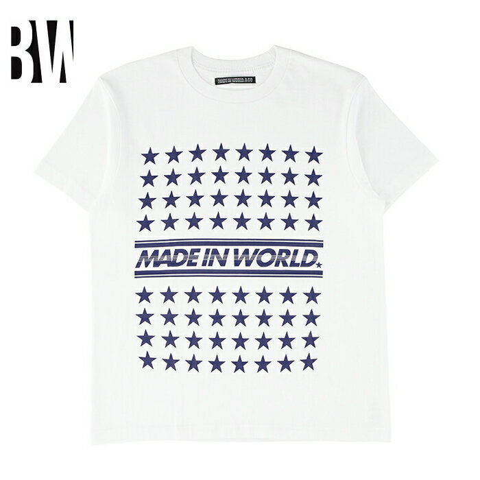 メイドインワールド MADE IN WORLD☆&CO 18 BREAKING DOWN ブレイキングダウン Tシャツ 2カラー ユニセックス front many star 90119sstsh008