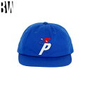 パレススケートボード Palace Skateboards キャップ メンズ ブルー 帽子 palace ロゴ レア セレブ愛用 オンライン 通販 RUNNING MAN 6-PANEL 702p13h094