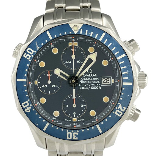【ラッピング可】 オメガ OMEGA シーマスター 300 プロフェッショナル 2599.80 腕時計 SS 自動巻き ブルー メンズ 【中古】 【ラッピング可】 オメガ OMEGA シーマスター 300 プロフェッショナル 2599.80 腕時計 SS 自動巻き ブルー メンズ 【中古】