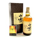 【東京都内限定お届け】 サントリー SUNTORY 山崎 12年 ピュアモルト 華 750ml 国産ウイスキー 【中古】
