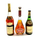 3本 ヘネシー オタール デューロック コニャック 700ml ブランデー セット 【中古】