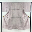 長襦袢 身丈121cm 裄丈63cm S 芝 薄紫 正絹 秀品 【中古】