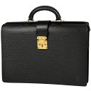 ルイ・ヴィトン Louis Vuitton セルヴィエット フェルモワール 書類ケース ブリーフケース ハンドバッグ ドクターバッグ ビジネスバッグ エピ ノワ...