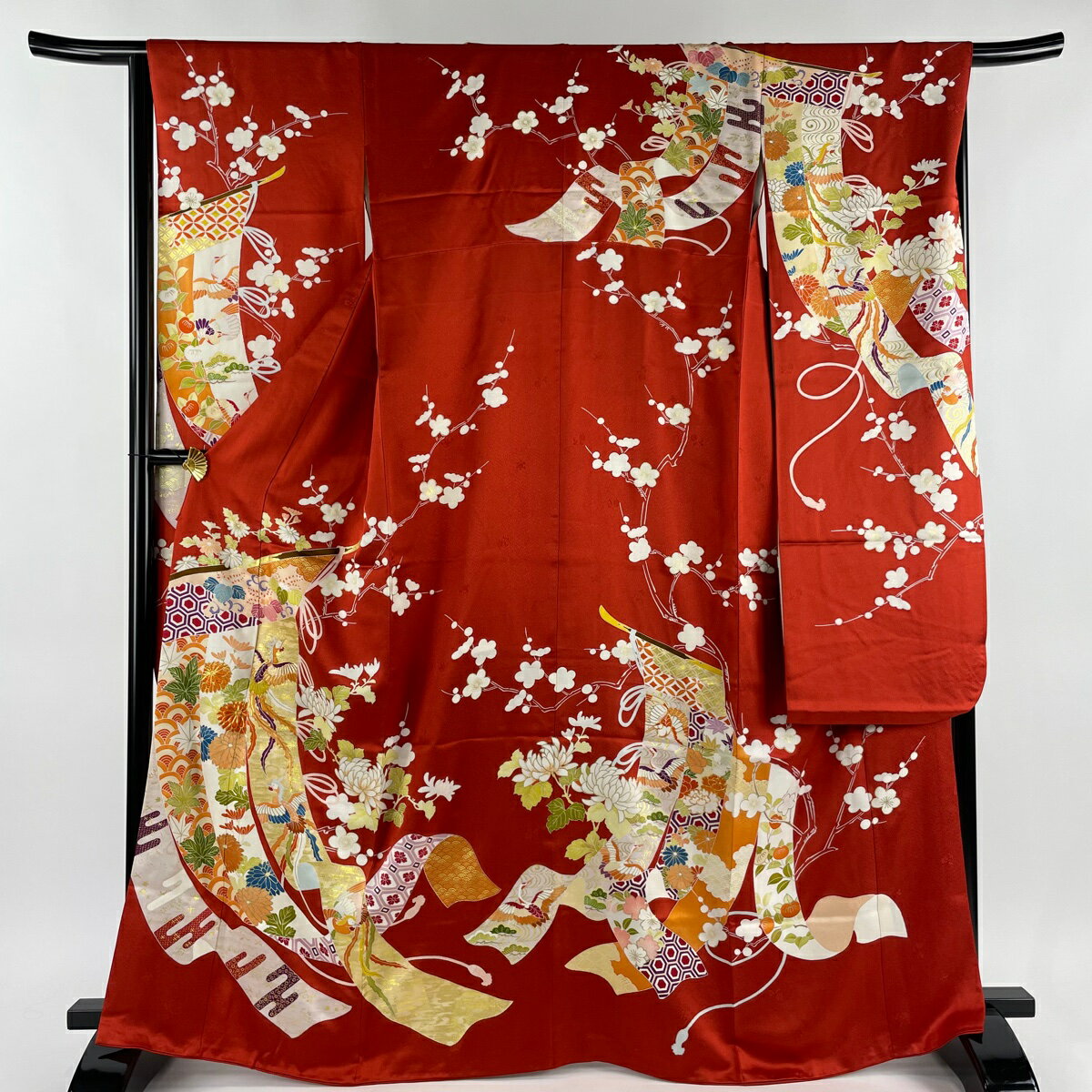 FINAL PRICE】 ☆きもの北條☆ 特選 千總 落款あり 紬地 友禅 FINAL PRICE】 ☆きもの北條☆ 特選 千總 落款あり 紬地 友禅