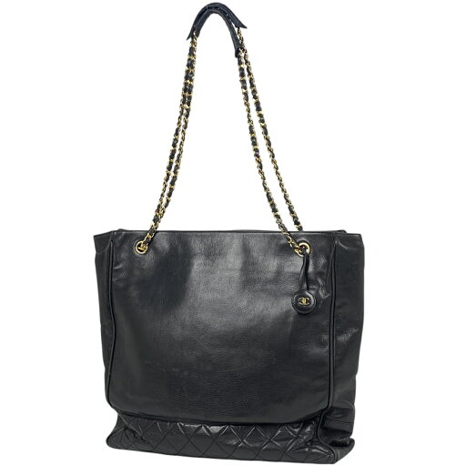 【ジャンク品】シャネル CHANEL ココマーク チェーン トートバッグ ショルダーバッグ マトラッセ トートバッグ レザー ブラック レディース 【中古】 【ジャンク品】シャネル CHANEL ココマーク チェーン トートバッグ ショルダーバッグ マトラッセ トートバッグ レザー ブラック レディース 【中古】