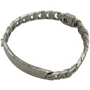 【ラッピング可】ティファニー TIFFANY&Co. ID ブレスレット 腕輪 ブレスレット シルバー925 シルバー レディース 【中古】