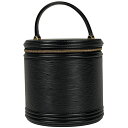 【ジャンク品】ルイ・ヴィトン Louis Vuitton カンヌ バニティバッグ ハンドバッグ 化粧ポーチ エピ ノワール(ブラック) M48032 レディース...