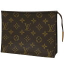 ルイ・ヴィトン Louis Vuitton ポッシュ トワレット 19 小物入れ メイク コスメ 化粧ポーチ モノグラム ブラウン M47544 レディース 【...